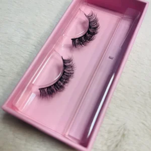The Wax House -"E" False Eyelashes, 1 Pair