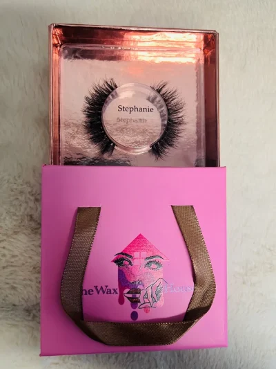 The Wax House - "Stephanie" False Eyelashes, 1 Pair