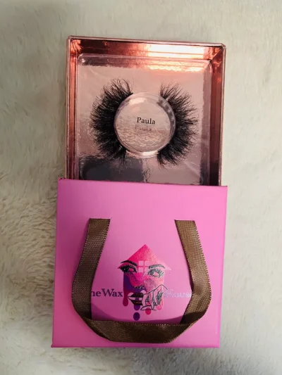 The Wax House - "Paula" False Eyelashes, 1 Pair