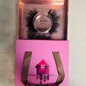 The Wax House - "Keisha" False Eyelashes, 1 Pair